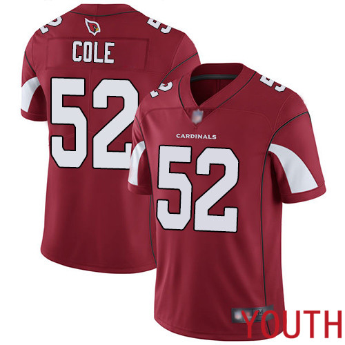 Arizona Cardinals Limited Red Youth Mason Cole Home Jersey NFL Football #52 Vapor Untouchable